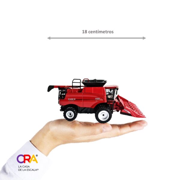 1:64 Set Trilladora Axial 7150 + 2 Cabezales CASE IH® - Imagen 9