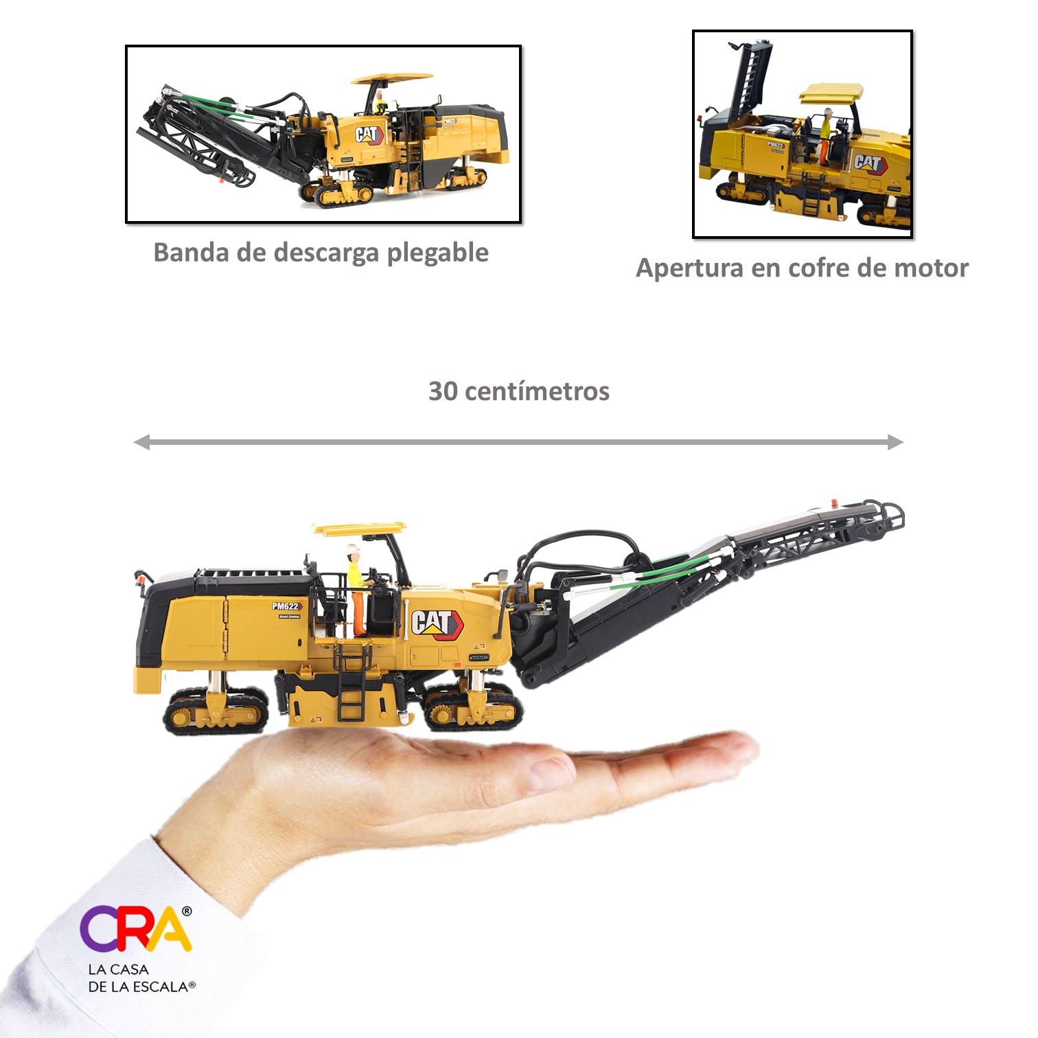 1:50 Perfiladora de Asfalto Caterpillar ® CAT® PM622 - Imagen 9