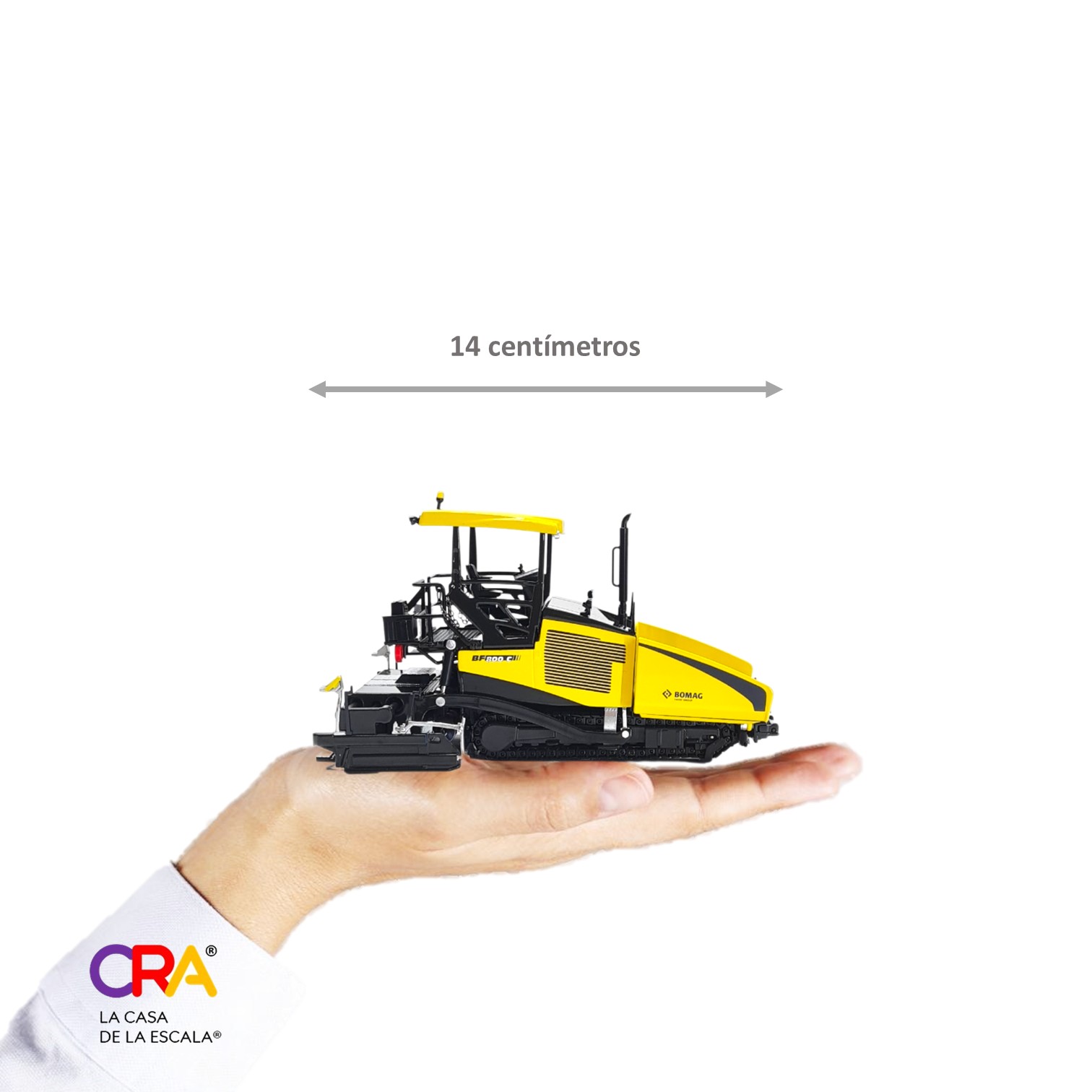 1:50 Asfaltadora BOMAG® BF800 C - Imagen 11